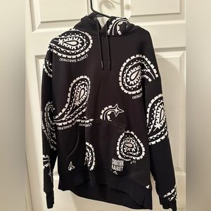 Chinatown Market Black Paisley hoodie